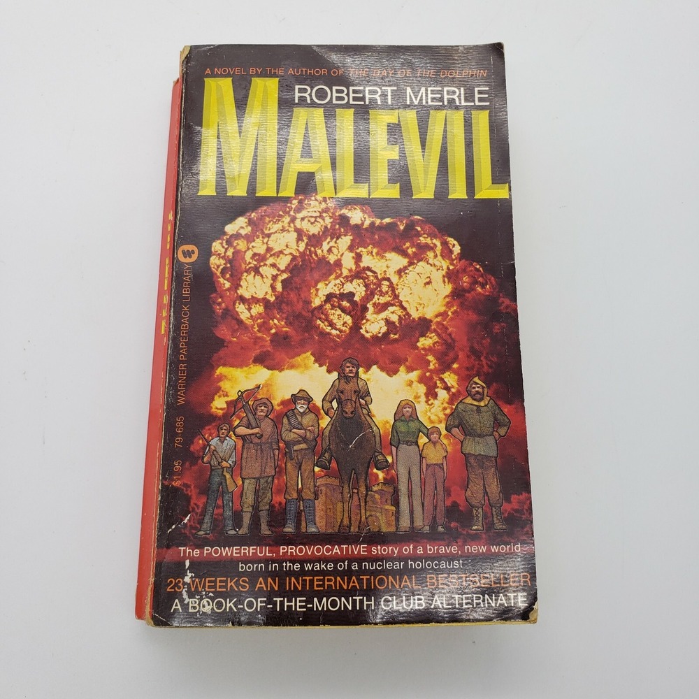 Malevil by Robert Merle 1975 Warner paperback First Printing Translated Great